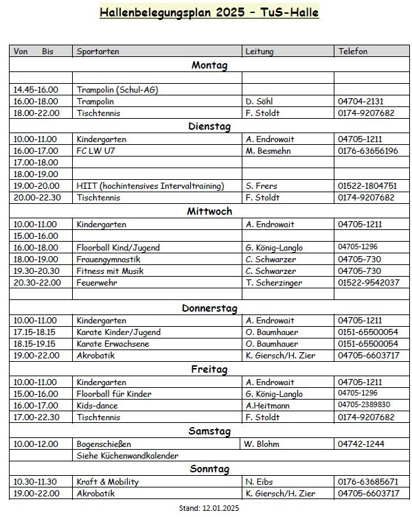 Hallenbelegung_TuS_2025